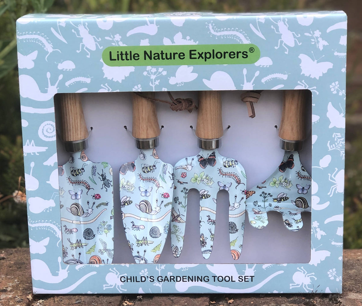 Children's Garden Hand Tools Set - The Noble Badger - Garden Tool Set - Children's Gifts - Trowel - Fork -Rake