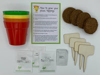 Grow Your Own Pizza Toppings Growing Kit Gift Bag - The Noble Badger 