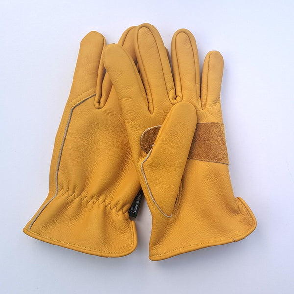 Sherborne Gardening Gloves - The Noble Badger - Premium Leather - Affordable - Comfort Cut - Gardening Gloves - Leather Gloves