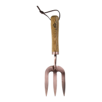 GT117 - Copper Plated Fork - The Noble Badger - Hand Tools - Garden -Fork