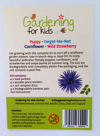 Grow Your Own Wildflowers Garden Gift Bag - The Noble Badger 