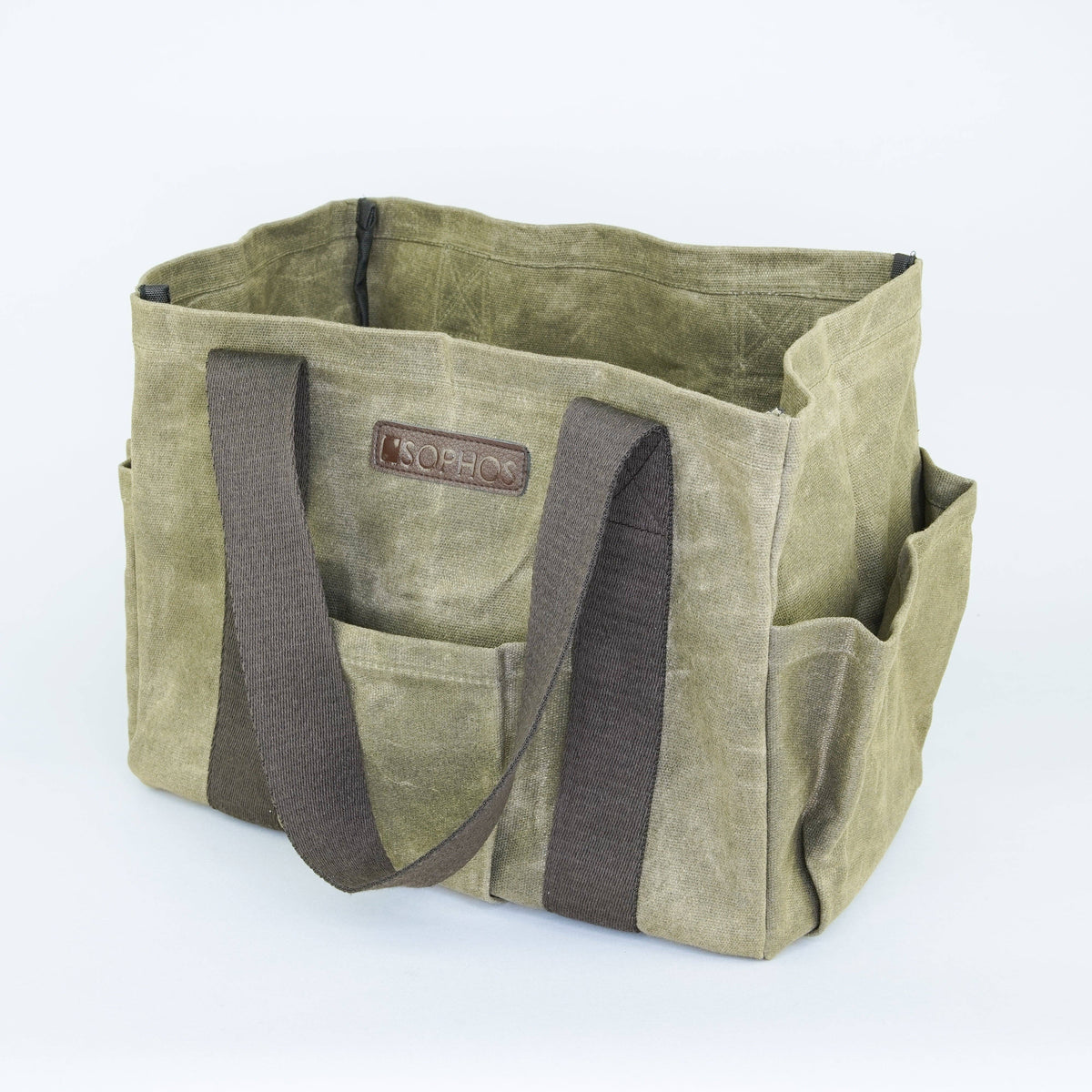 Canvas Garden Tote - The Noble Badger - Storage - Durable - 