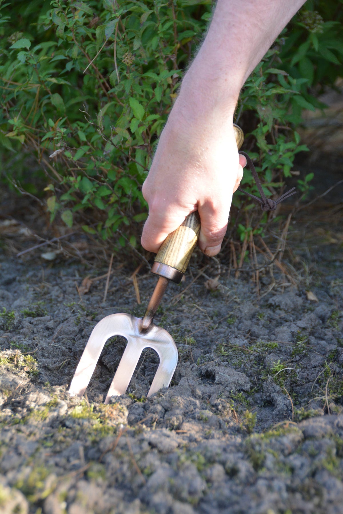 Copper Plated Fork  - The Noble Badger - Garden - Hand Tools - Fork